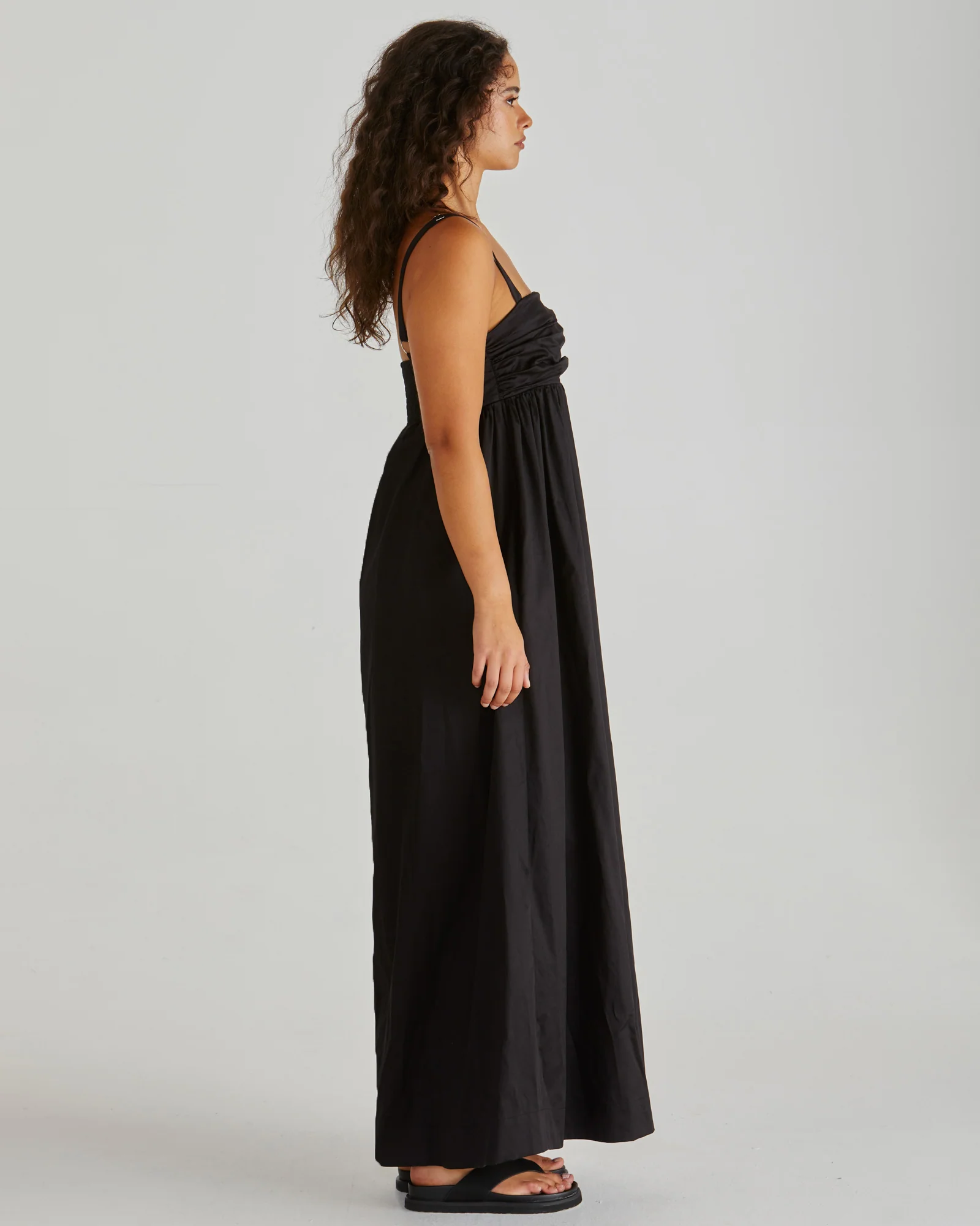 DELANEY MAXI DRESS - Black - Image 3