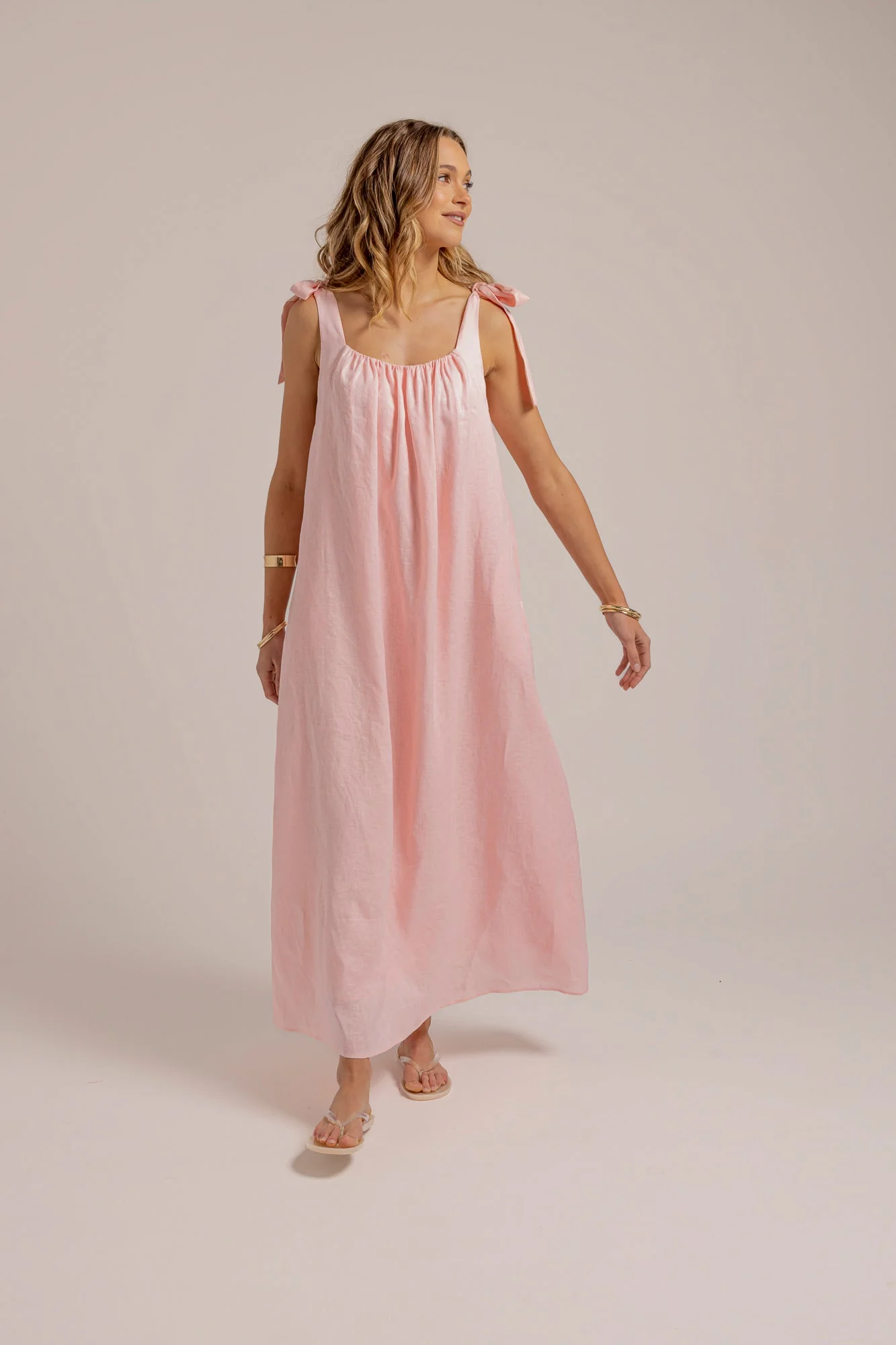 LELA DRESS - Pink - Image 2