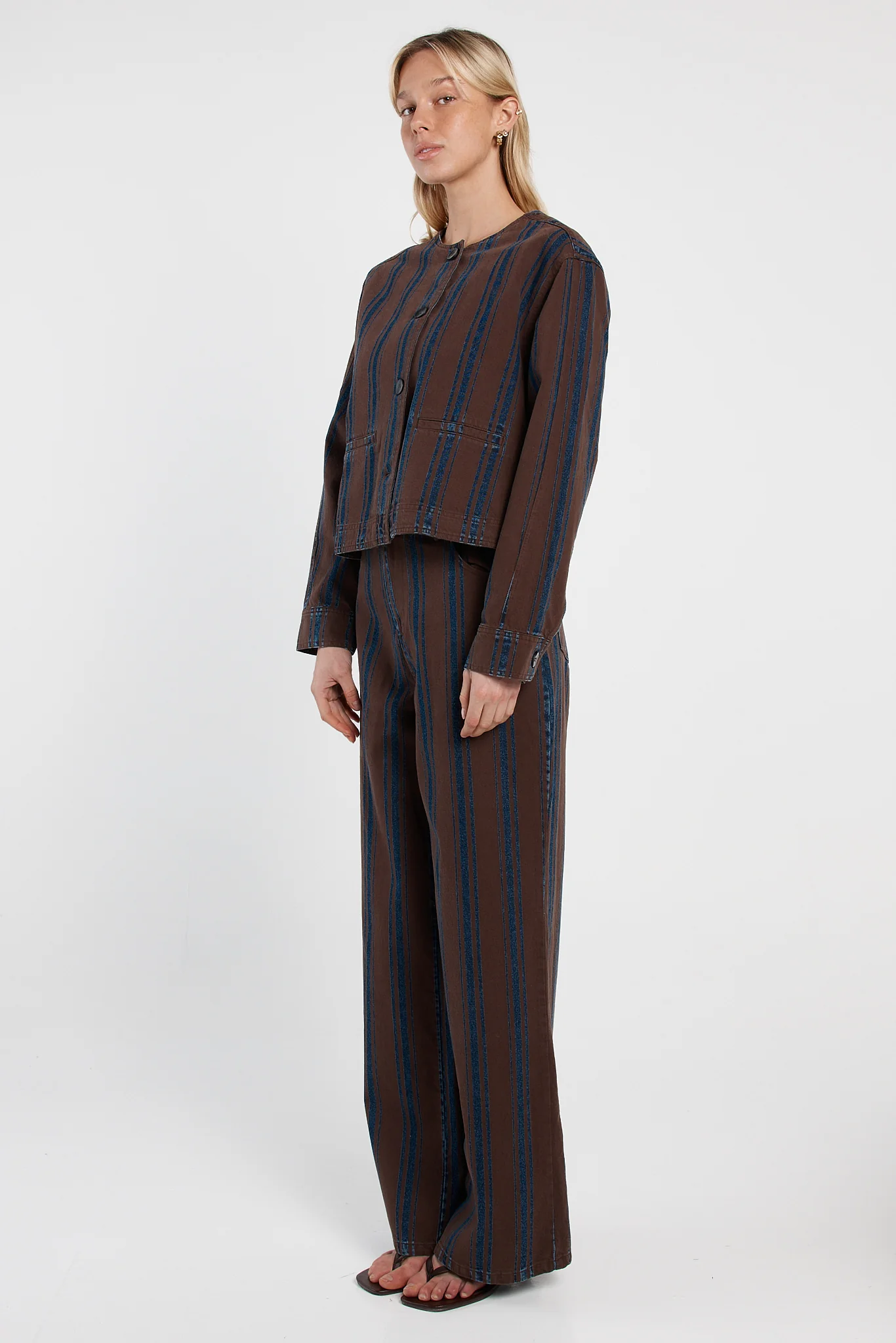 Maja Stripe Jean - Image 3